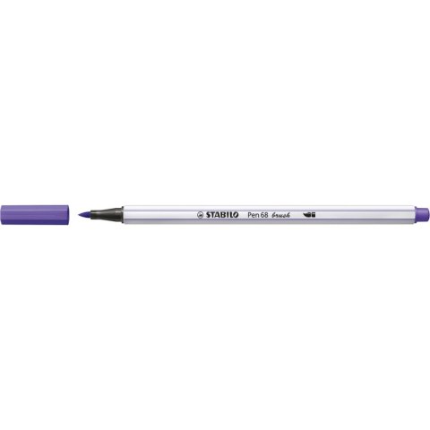 Flamaster Stabilo Pen 68 brush fioletowy 1 kol. (568/55) Flamaster Stabilo Pen 68 brush fioletowy 1 kol. (568/55)