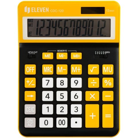 Kalkulator na biurko Eleven (CDC120BK-ORE) Kalkulator na biurko Eleven (CDC120BK-ORE)