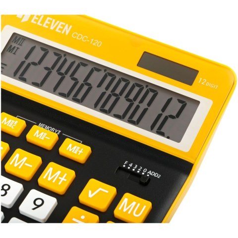 Kalkulator na biurko Eleven (CDC120BK-ORE) Kalkulator na biurko Eleven (CDC120BK-ORE)