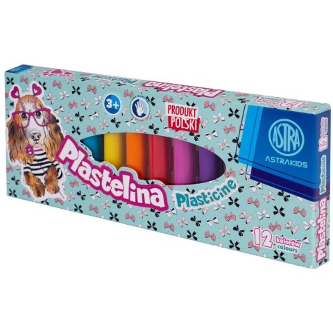 Plastelina Astra 12 kol. pieski mix (303221008) Plastelina Astra 12 kol. pieski mix (303221008)