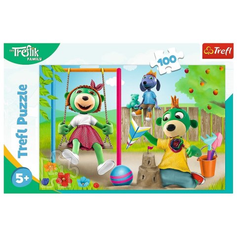 Puzzle Trefl Zabawne Trefliki 100 el. (16422) Puzzle Trefl Zabawne Trefliki 100 el. (16422)