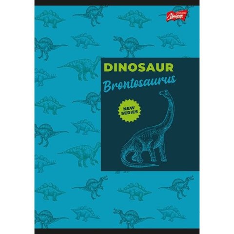 Zeszyt Bambino Dinosaur A5 32k. 70g linia podwójna Zeszyt Bambino Dinosaur A5 32k. 70g linia podwójna