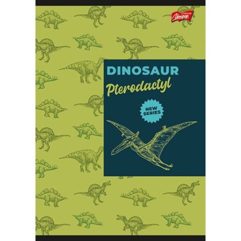 Zeszyt Bambino Dinosaur A5 32k. 70g linia podwójna Zeszyt Bambino Dinosaur A5 32k. 70g linia podwójna