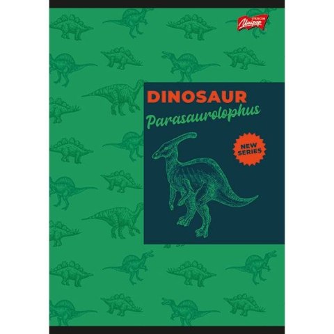 Zeszyt Bambino Dinosaur A5 32k. 70g linia podwójna Zeszyt Bambino Dinosaur A5 32k. 70g linia podwójna