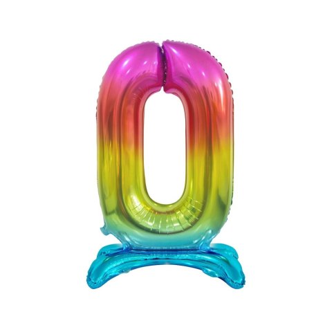 Balon gumowy Godan Beauty&Charm cyfra stojąca tęczowa tęczowa 750mm 30cal (BC-ASTO) Balon gumowy Godan Beauty&Charm cyfra stojąca tęczowa tęczowa 750mm 30cal (BC-ASTO)