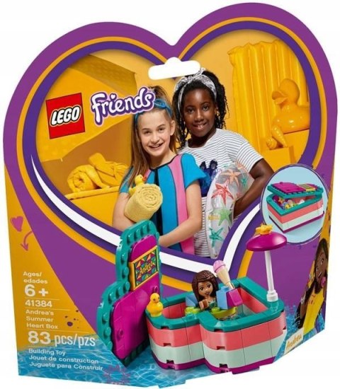 Klocki konstrukcyjne Lego Friends pudełko przyjaźni Andrei (41384) Klocki konstrukcyjne Lego Friends pudełko przyjaźni Andrei (41384)