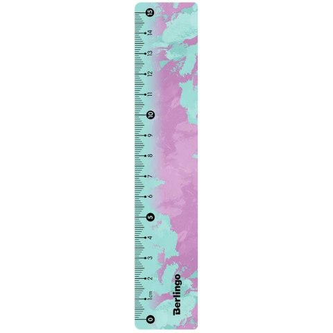 Linijka plastik Berlingo Haze 15cm (4260709085227)