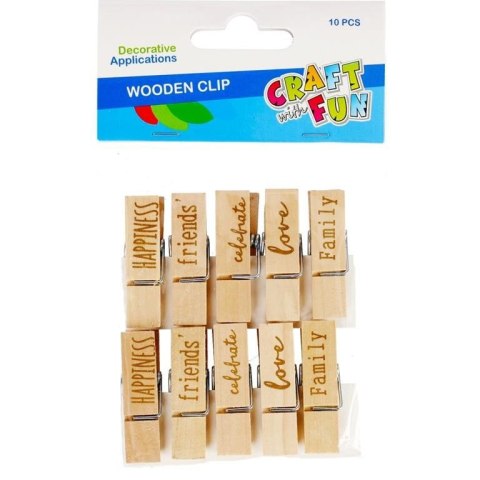 Ozdoba drewniana Craft With Fun (480886) Ozdoba drewniana Craft With Fun (480886)