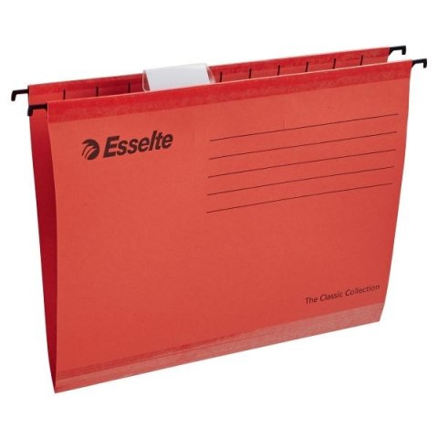 Teczka zawieszkowa Esselte PENDAFLEX A4 czerwony karton 210g (90316) Teczka zawieszkowa Esselte PENDAFLEX A4 czerwony karton 210g (90316)