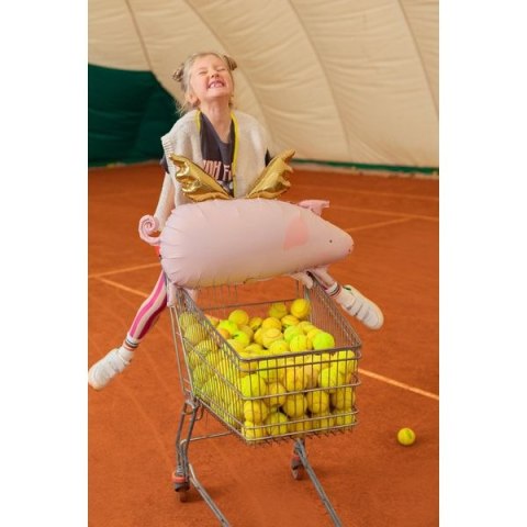 Balon foliowy Partydeco Świnka, 72x46cm, mix (FB109) Balon foliowy Partydeco Świnka, 72x46cm, mix (FB109)