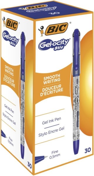 Długopis żelowy Bic GEL_OCITY niebieski 0,5mm