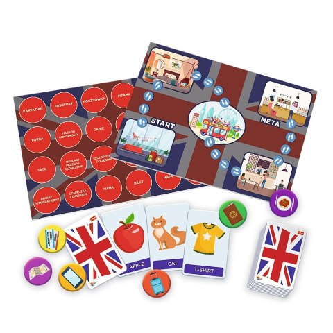Gra edukacyjna Trefl Mistrz Wiedzy English is Fun (01954) Gra edukacyjna Trefl Mistrz Wiedzy English is Fun (01954)