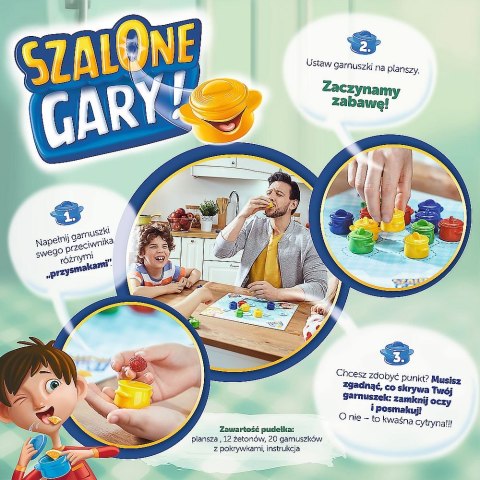 Gra logiczna Trefl Szalone Gary (01767) Gra logiczna Trefl Szalone Gary (01767)