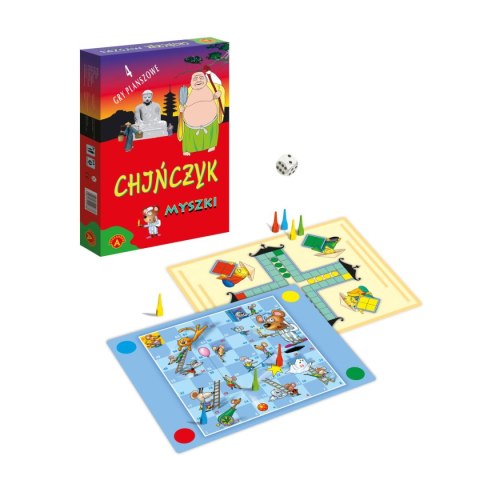 Gra planszowa Alexander chińczyk, myszki (5906018000788) Gra planszowa Alexander chińczyk, myszki (5906018000788)