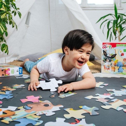 Puzzle Trefl Bing Super maxi Bing z przyjaciółmi 24 el. (41003) Puzzle Trefl Bing Super maxi Bing z przyjaciółmi 24 el. (41003)