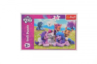 Puzzle Trefl My Llttle Pony Przyjacielskie Koniki Pony 30 el. (18299)