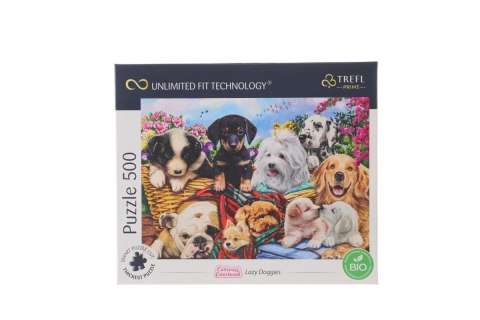 Puzzle Trefl UFT Lazy Doggies 500 el. (37464) Puzzle Trefl UFT Lazy Doggies 500 el. (37464)