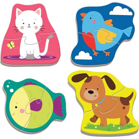 Puzzle Trefl puzzle baby classic zwierzatka 2 el. (36074) Puzzle Trefl puzzle baby classic zwierzatka 2 el. (36074)