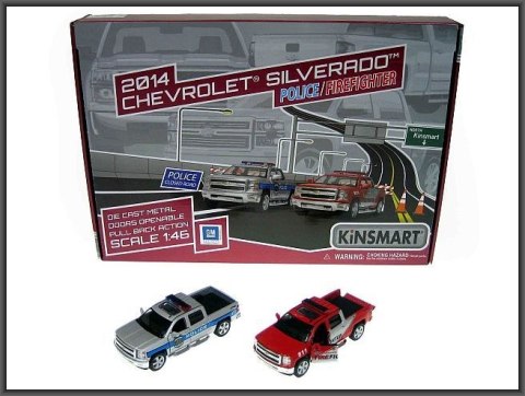 Samochód Hipo Chevrolet Silverado Policja Straż Pożarna (HXKT190) Samochód Hipo Chevrolet Silverado Policja Straż Pożarna (HXKT190)