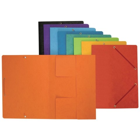 Teczka kartonowa na gumkę A4 fioletowy 350g Bantex (400087828) Teczka kartonowa na gumkę A4 fioletowy 350g Bantex (400087828)