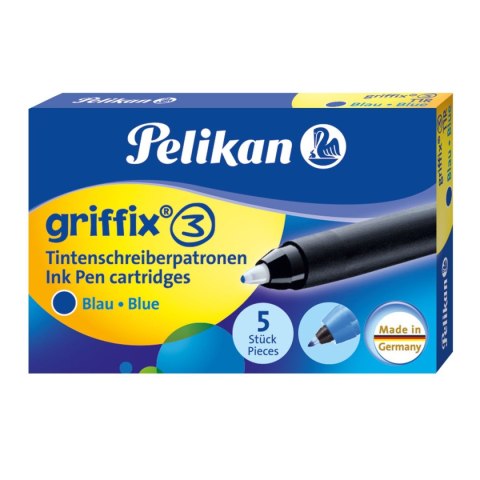 Wkład do pióra kulkowego Pelikan Griffix, niebieski (PN960567) Wkład do pióra kulkowego Pelikan Griffix, niebieski (PN960567)
