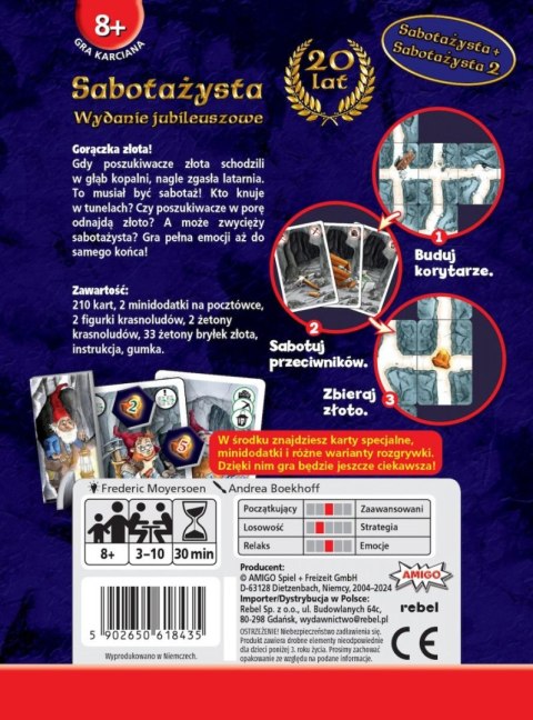 Gra planszowa Rebel Sabotażysta (5902650618435) Gra planszowa Rebel Sabotażysta (5902650618435)