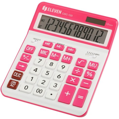 Kalkulator na biurko Eleven (CDC120WH-RDE) Kalkulator na biurko Eleven (CDC120WH-RDE)