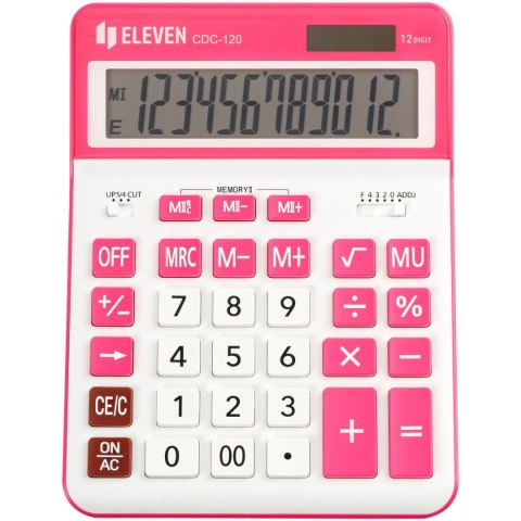 Kalkulator na biurko Eleven (CDC120WH-RDE) Kalkulator na biurko Eleven (CDC120WH-RDE)