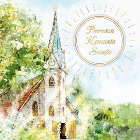 Kartka składana Henry KARNET KW WZ KOMUNIA kw (5905701482436) Kartka składana Henry KARNET KW WZ KOMUNIA kw (5905701482436)