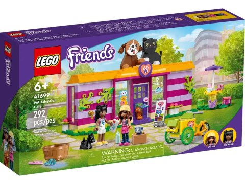 Klocki konstrukcyjne Lego Friends Kawiarnia przy schronisku (41699) Klocki konstrukcyjne Lego Friends Kawiarnia przy schronisku (41699)