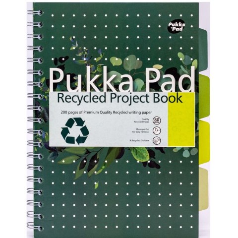 Kołozeszyt (kołobrulion) Pukka Pads Recycled linia (5032608060525) Kołozeszyt (kołobrulion) Pukka Pads Recycled linia (5032608060525)