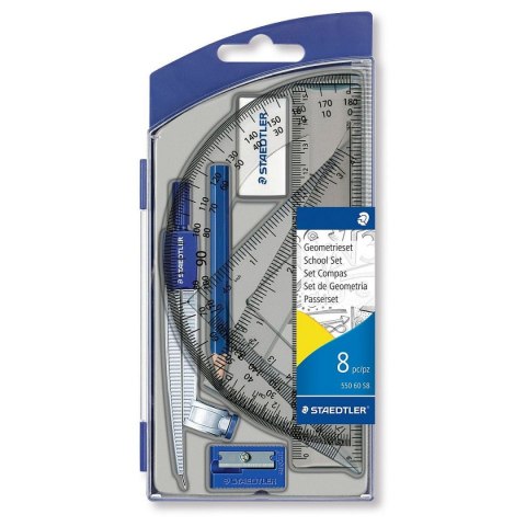 Komplet geometryczny Staedtler (S 550 60 S8) Komplet geometryczny Staedtler (S 550 60 S8)