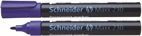 Marker permanentny Schneider Maxx 130, niebieski 1,0-3,0mm okrągła końcówka (SR123003) Marker permanentny Schneider Maxx 130, niebieski 1,0-3,0mm okrągła końcówka (SR123003)