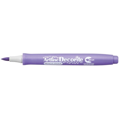 Marker specjalistyczny Artline metaliczny decorite, fioletowy 1,0mm pędzelek końcówka (AR-035 6 6) Marker specjalistyczny Artline metaliczny decorite, fioletowy 1,0mm pędzelek końcówka (AR-035 6 6)