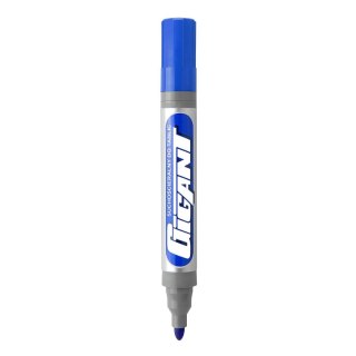 Marker suchościeralny Kamet GIGANT, niebieski 1,5-2,5mm okrągła końcówka (K-1104)