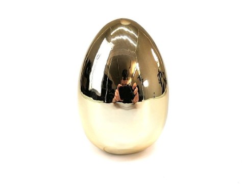 Ozdoba wielkanocna One Dollar jajko złote 16cm (367630) Ozdoba wielkanocna One Dollar jajko złote 16cm (367630)