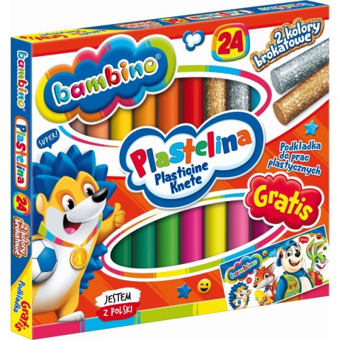 Plastelina St.Majewski 24 kol. standard mix Plastelina St.Majewski 24 kol. standard mix