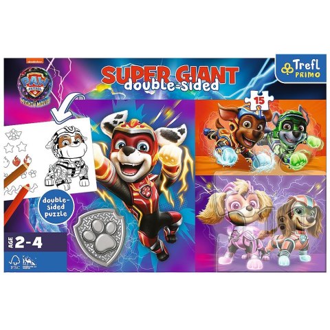 Puzzle Trefl Paw Patrol Super Giant 15 Ocean Gateawy 15 el. (42009) Puzzle Trefl Paw Patrol Super Giant 15 Ocean Gateawy 15 el. (42009)