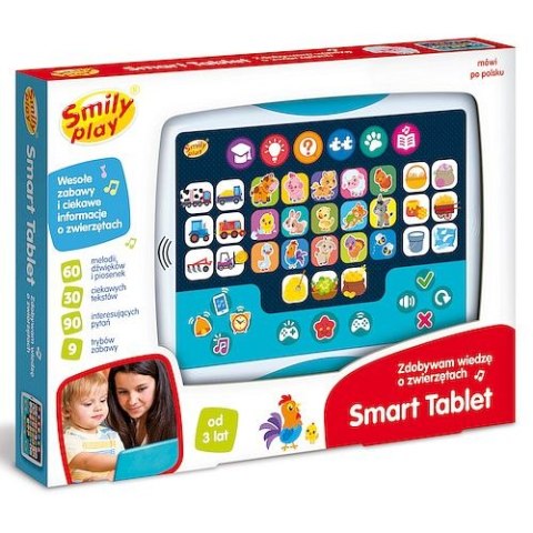 Zabawka edukacyjna Smily Play Smart tablet zdobywam wiedzę o zwierzętach (SP98275) Zabawka edukacyjna Smily Play Smart tablet zdobywam wiedzę o zwierzętach (SP98275)