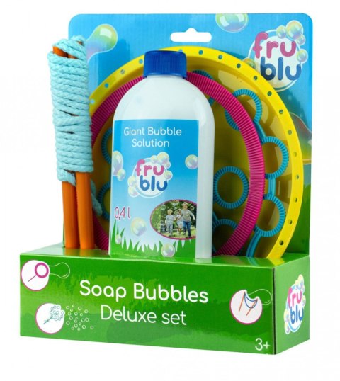 Bańki mydlane Tm Toys Fru Blu Zestaw Deluxe + Płyn 0,4L (DKF0484) Bańki mydlane Tm Toys Fru Blu Zestaw Deluxe + Płyn 0,4L (DKF0484)