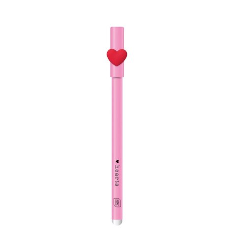Długopis wymazywalny Noster HEARTS niebieski 0,5mm (5902277329707) Długopis wymazywalny Noster HEARTS niebieski 0,5mm (5902277329707)