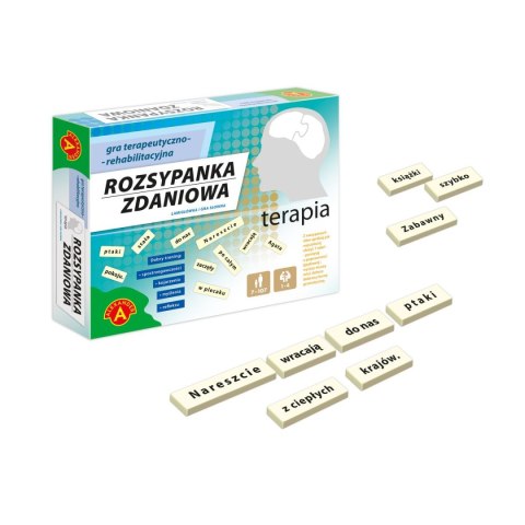 Gra logiczna Alexander TERAPIA Rozsypanka zdaniowa Gra logiczna Alexander TERAPIA Rozsypanka zdaniowa