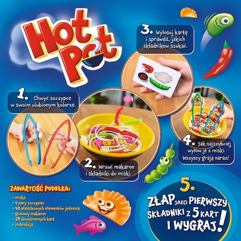Gra zręcznościowa Trefl Hot Pot Hot Pot (01751) Gra zręcznościowa Trefl Hot Pot Hot Pot (01751)