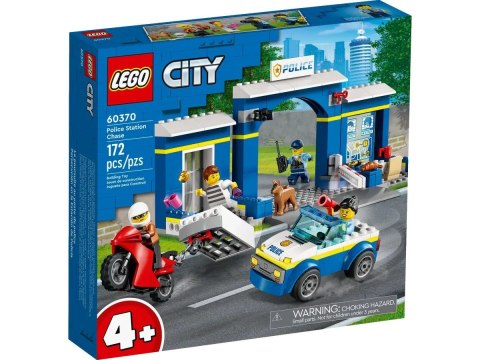 Klocki konstrukcyjne Lego City posterunek policji - pościg (60370) Klocki konstrukcyjne Lego City posterunek policji - pościg (60370)