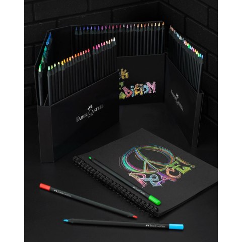 Kredki ołówkowe Faber Castell Black Edition 100 kol. (116411 FC) Kredki ołówkowe Faber Castell Black Edition 100 kol. (116411 FC)