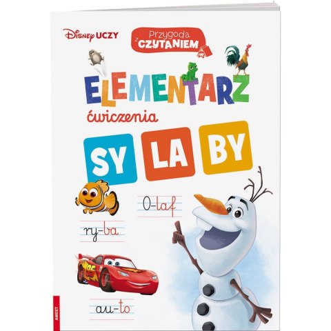 Książka dla dzieci Ameet DISNEY UCZY. PRZYGODA Z CZYTANIEM. ELEMENTARZ. ĆWICZENIA. SYLABY PISZĘ I ZMAZUJĘ LICZBY Książka dla dzieci Ameet DISNEY UCZY. PRZYGODA Z CZYTANIEM. ELEMENTARZ. ĆWICZENIA. SYLABY PISZĘ I ZMAZUJĘ LICZBY