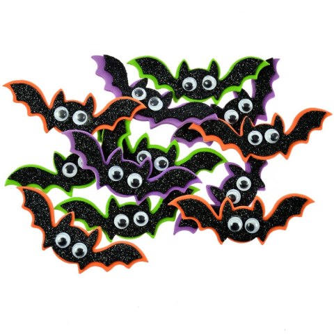 Naklejka (nalepka) Arpex piankowe brokatowe Halloween mix (HA7249) Naklejka (nalepka) Arpex piankowe brokatowe Halloween mix (HA7249)