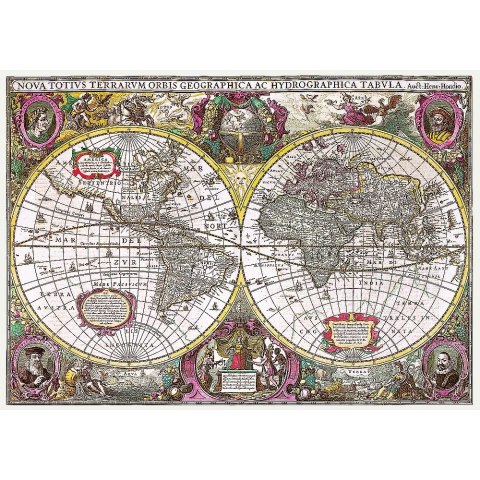Puzzle Trefl mapa ziemi 1630 2000 el. (27095) Puzzle Trefl mapa ziemi 1630 2000 el. (27095)