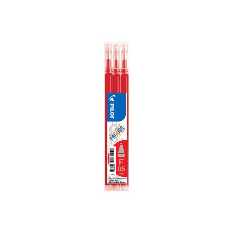 Wkład do pióra kulkowego Pilot Frixion, czerwone 0,5mm (PIBLS-FR5-R-S3-E) Wkład do pióra kulkowego Pilot Frixion, czerwone 0,5mm (PIBLS-FR5-R-S3-E)