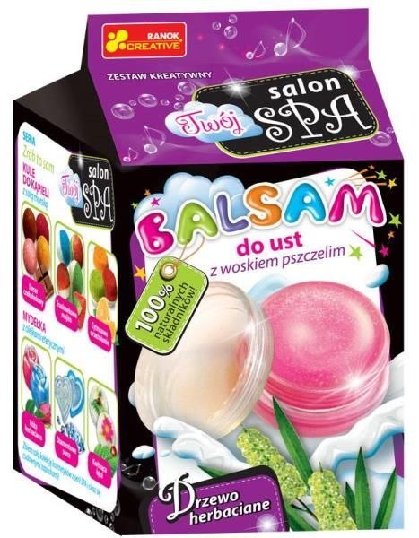 Zestaw kreatywny Ranok Creative Balsam do ust z woskiem pszczelim Zestaw kreatywny Ranok Creative Balsam do ust z woskiem pszczelim